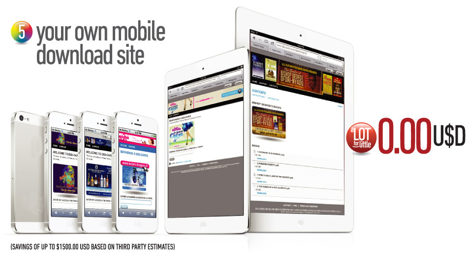 Your own mobile download site